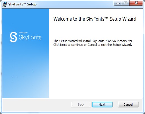SkyFonts()