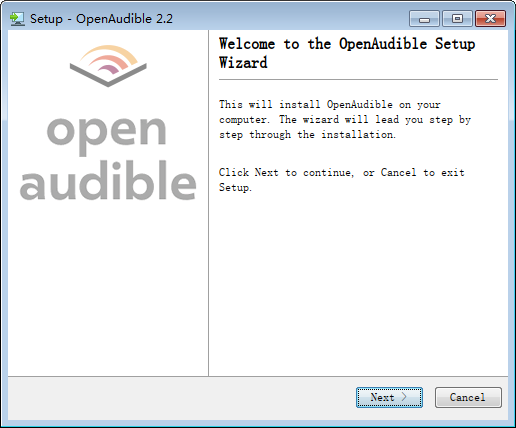 OpenAudible()