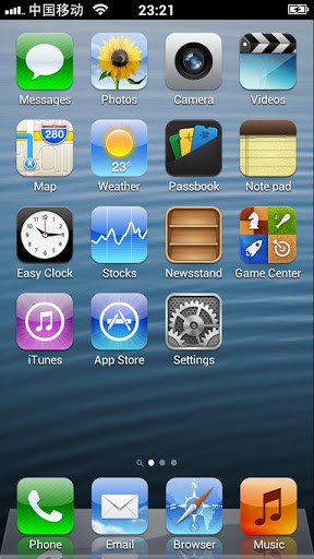 i(iPhone 5 Launcher)