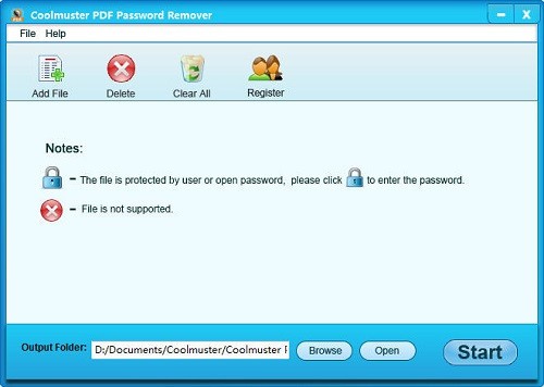 Coolmuster PDF Password Remover(PDF)