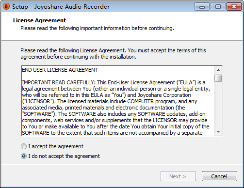 Joyoshare Audio Recorder(¼)