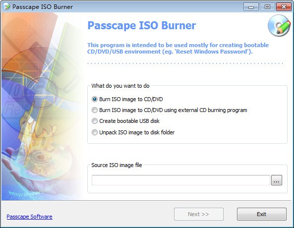 Passcape ISO Burner(USB)