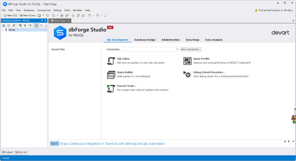 dbForge Studio for MySQL(SQLݿ)