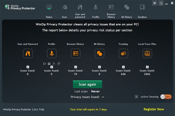 WinZip Privacy Protector(˽)