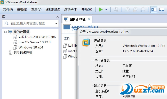 vmware workstation 12.5.2 ע