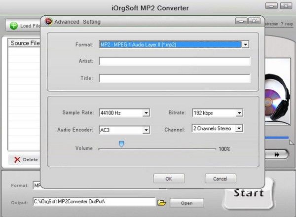 iOrgSoft MP2 Converter(Ƶʽת)