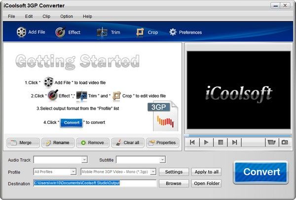 iCoolsoft 3GP Converter(3GPת)