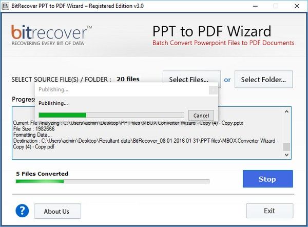 BitRecover PPT to PDF Wizard(PPTתPDFת)