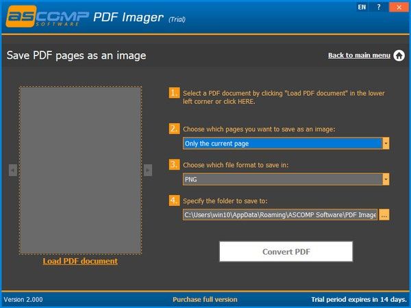 ASCOMP PDF Imager(PDFͼƬת)
