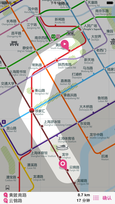 Shanghai Rail Map Liteͼ1
