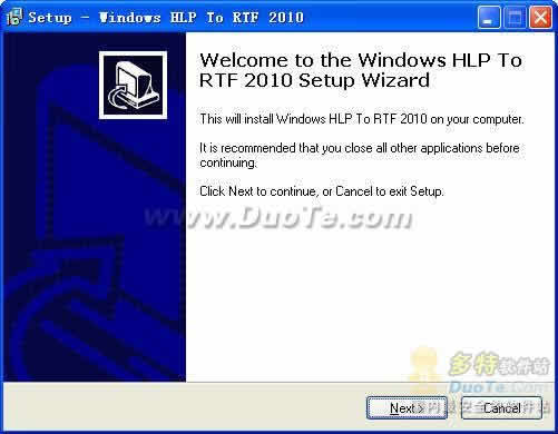Windows HLP To RTF 2009