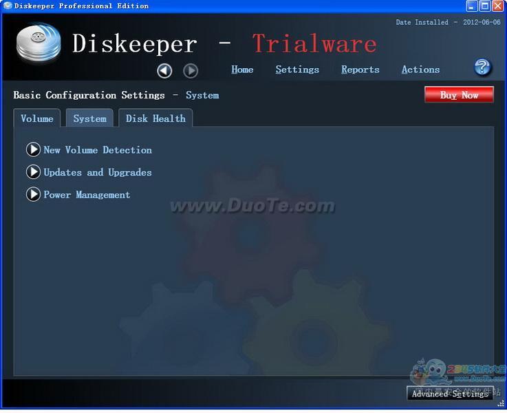 Diskeeper Professional Edition 2012