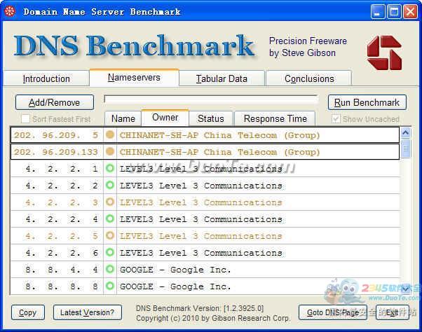 DNSٹ(DNS Benchmark)