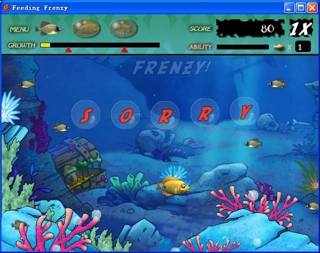 С㵥Ϸ(Feeding Frenzy)ͼ