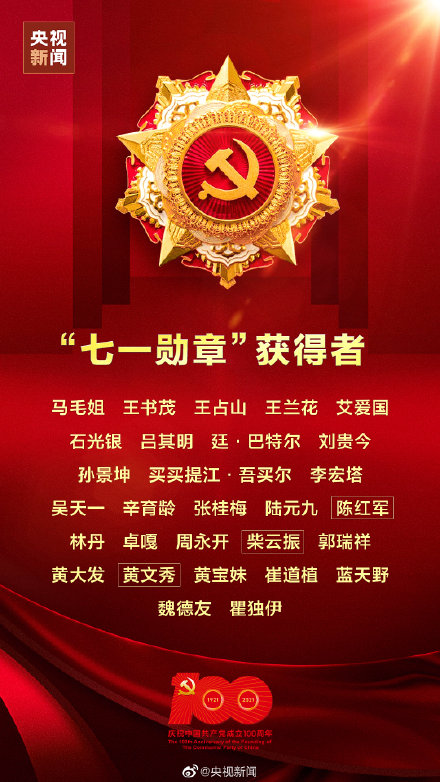 马毛姐,王书茂,王占山,王兰花,艾爱国,石光银,吕其明,廷·巴特尔,刘贵