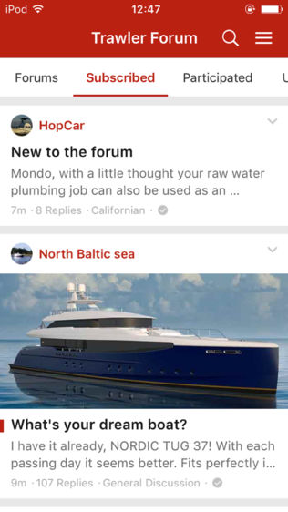 Trawler Boating Forums