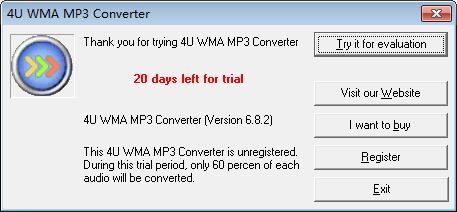 4U WMA MP3 Converter