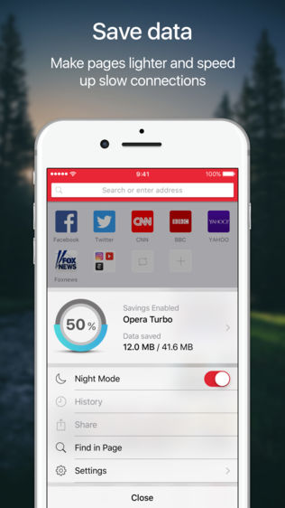 Opera Mini ҳ