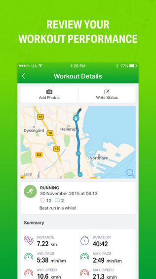 运动追踪器(Endomondo)