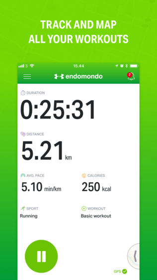 运动追踪器(Endomondo)