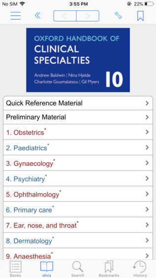 Oxford Handbook of Clinical Specialtiesͼ0