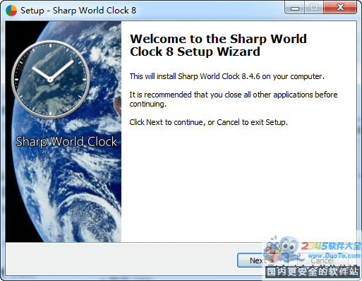 Sharp World Clock