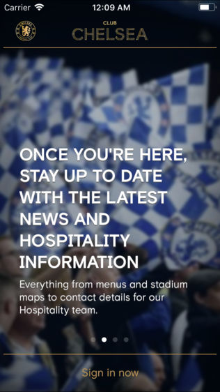 Chelsea FC Hospitality