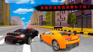 疯狂警察追捕公路赛车手