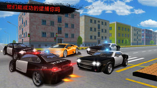 疯狂警察追捕公路赛车手