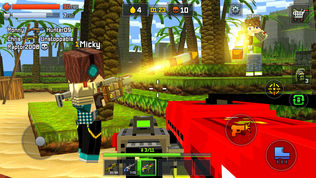 Pixelmon shooting