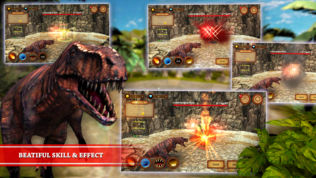 Dinosaur Fighting Game | T