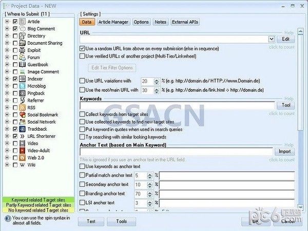 GSA Search Engine Ranker()