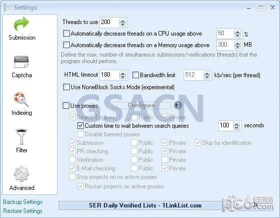 GSA Search Engine Ranker()