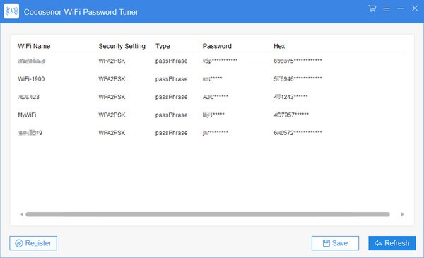 Cocosenor WiFi Password Tuner(WiFiָ)
