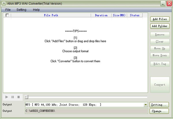 Allok MP3 WAV Converter(Ƶʽת)