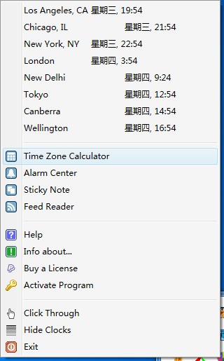 ʱ(Sharp World Clock)