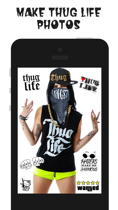 thug life maker