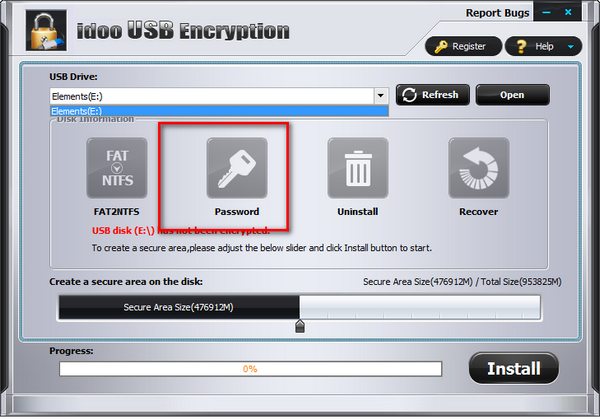 idoo USB Encryption(U̼)