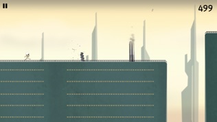 Stickman Roof Runner