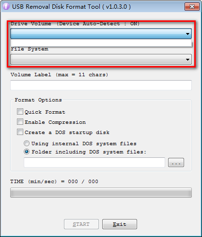 USB Removal Disk Format Tool(ʽ޸U)