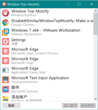 Window Top-Mostify(öС)