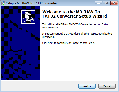 M3 RAW To FAT32 Converter(Ӳ޸)