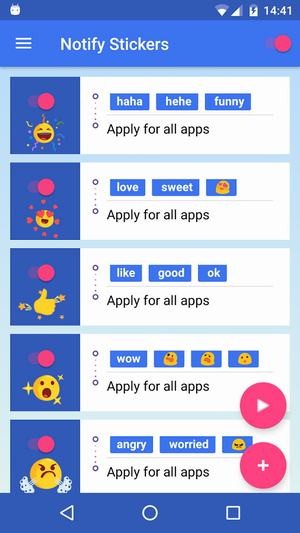 Notify Stickers