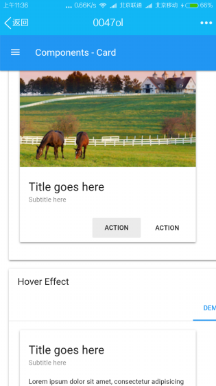 Material Design for Web