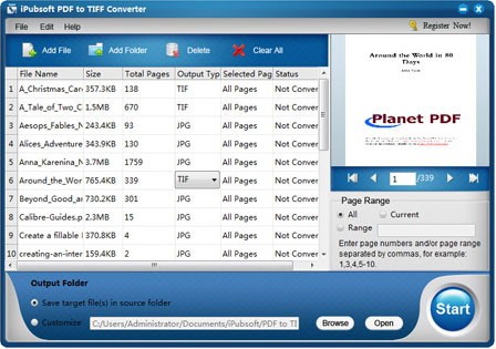 iPubsoft PDF to TIFF Converter(PDFתTIFF)