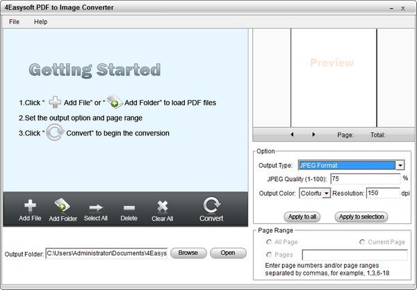 4Easysoft PDF to Image Converter(PDF转图像软件)
