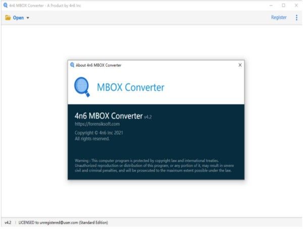 4n6 MBOX Converter(MBOX文件转换器)