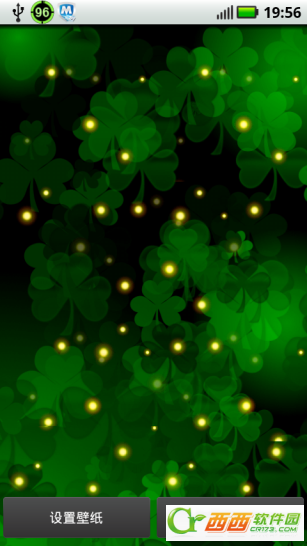 Ҷݶֽ̬(ShamrockLiveWallpaper)ͼ1