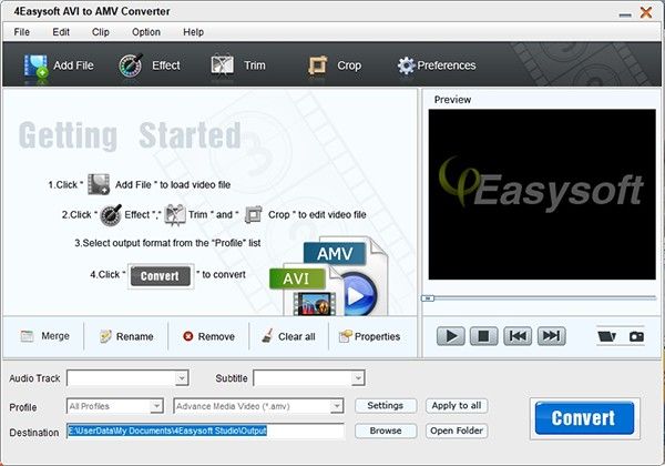 4Easysoft AVI to AMV Converter(Ƶʽת)