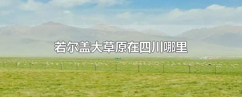 若尔盖大草原在四川哪里